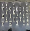 Alphabet Lampe DIY Company LOGO Alphabet Applique Murale Led Applique Murale Extérieure Moderne Led Applique Murale Led Applique Murale Lumières Mur Pack Led Éclairage