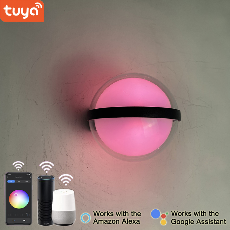 lumières contrôlées par l'application