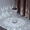 Petite taille cristal 16 couleurs lampe de Table Bar Table atmosphère lampe débranché chambre lampe de chevet cadeau d'anniversaire pour petite amie