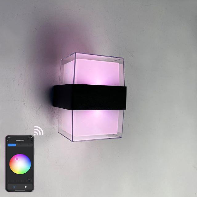 LED wandleuchte cob Tuya lampara de luz pared extérieur wandlamp Rgb Led applique murale intérieur support lumière projecteur
