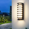 Carré rond extérieur acrylique LED applique murale Villa cour extérieur applique escalier allée couloir lampe balcon appliques