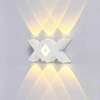 Éclairage mural extérieur à led Appliques murales extérieures à led modernes Lampe privée personnalisable