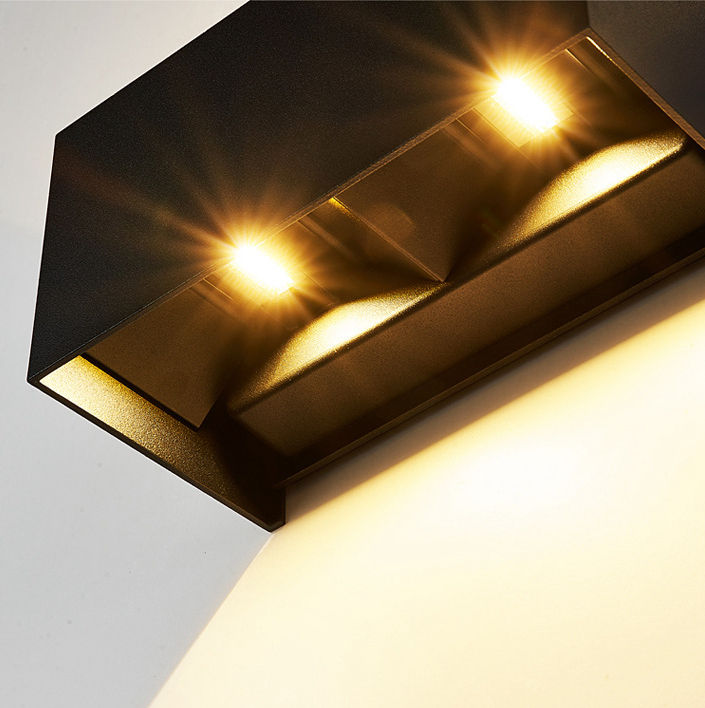 Applique murale extérieure étanche LED longue applique IP65 aluminium lumière jardin Villa porche applique lumière 110V 220V applique Luminaire