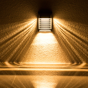 Capteur solaire applique murale à économie d'énergie mur LED lumières solaires extérieur lumière LED solaire étanche jardin lumières solaires cour paysage