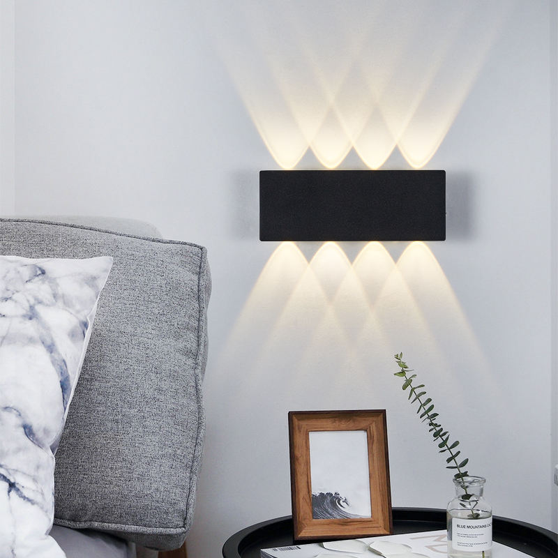 Haute Qualité Lampe Mur Lampes Intérieur Led Étanche Bâtiment Extérieur Porte Balcon Jardin Cour Éclairage