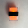 2023 nouveau Tuya Smart IP65 WiFi APP contrôlée AC85-265V RGBCW art déco moderne en plastique jardin étanche LED applique murale extérieure