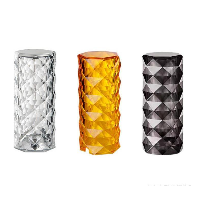 Télécommande atmosphère Rose cristal lampe USB charge salon chambre petite lampe de Table nouvelle lampe de Table 