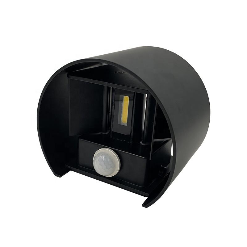 Hagood nouvelle applique murale étanche demi-cercle 6W applique murale LED éclairage extérieur étanche IP65 éclairage réglable