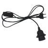 accessoires de lampe fil de prise ue fil de 1,8 m avec interrupteur 303 fil de lumière directe d'usine