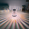 Amazon Hot-vente Acrylique Lampe De Table Cadeau De Vacances USB Lampe De Table Rechargeable 16 Changement De Couleur Télécommande Lampe De Table