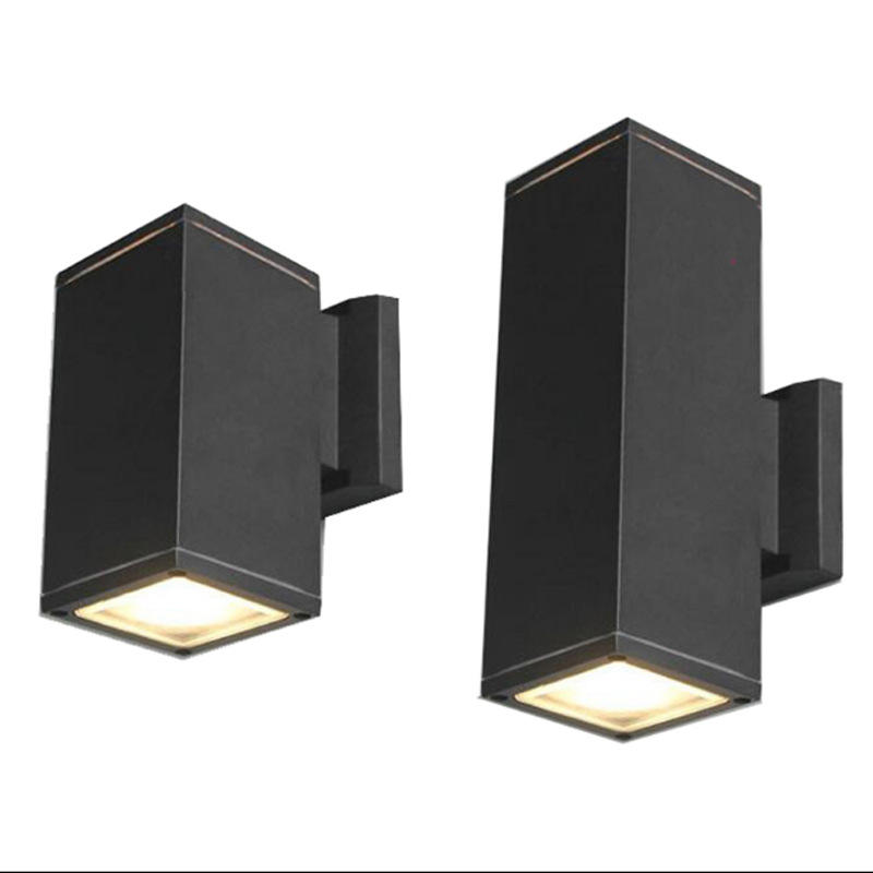 Applique murale extérieure étanche Led moderne IP65 aluminium 12W applique murale LED décoration intérieure applique murale pilier Patio Badkamer