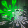 Luxe Acrylique Moderne Transparent Led Tactile Contrôle Cristal Lampe De Table De Chevet Veilleuse Rechargeable Romantique Dîner Amazon
