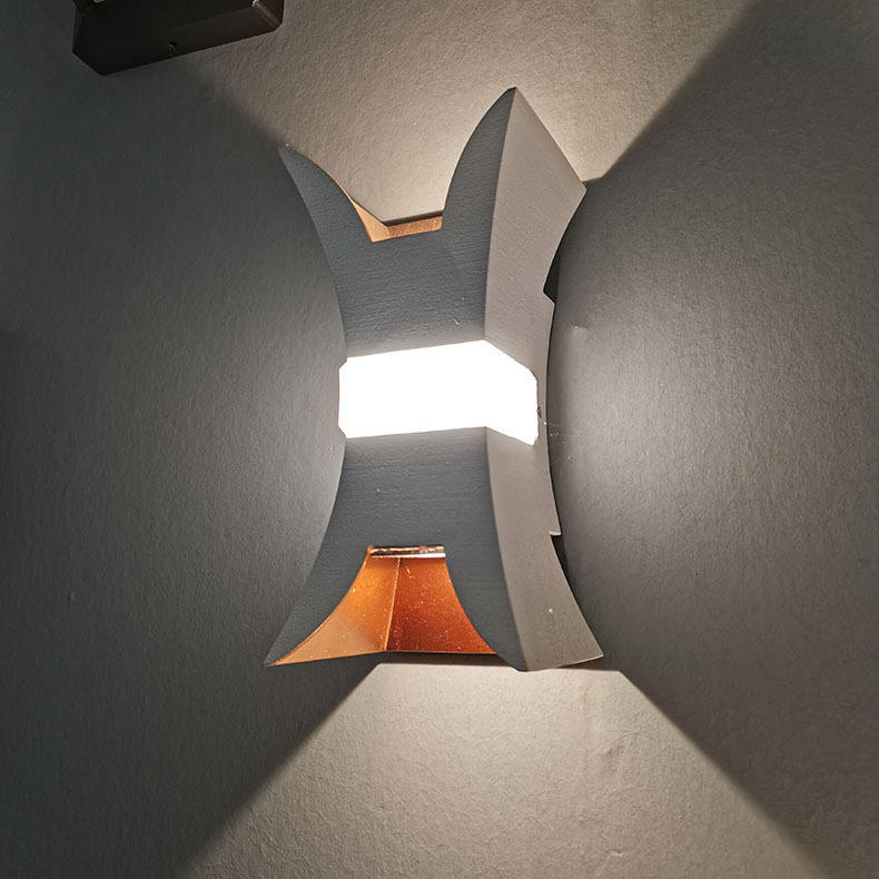 Waterdichte Outdoor Wandlamp LED Lange Wandlamp IP65 Aluminium Licht Tuin Villa Veranda Blaker Licht 110V 220V Blaker Armatuur