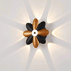 Applique murale extérieure étanche cour Lotus Style couloir extérieur balcon cour escaliers multi-tête projecteur applique murale