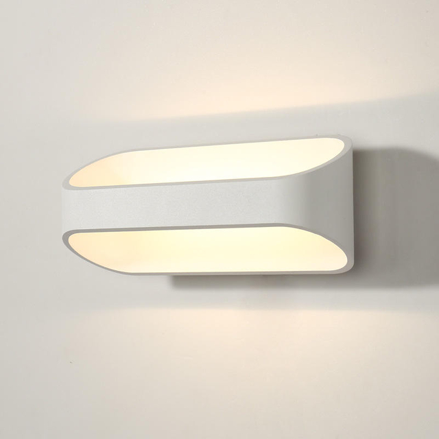 Nouvelle applique murale 5W RGB haut et bas lampe à baguette intérieure LED applique murale de fond pour la décoration de la maison et de l'hôtel