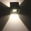 Style industriel AC85-265V Étanche IP65 Faisceau Réglable En Aluminium Extérieur LED Cube Étanche Applique Murale