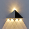 Hagood nouveauté 5W Triangle décoratif mur LED lumière AC85-265V éclairage intérieur scandinave Simple moderne Vintage