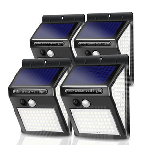 LED solaire intelligente extérieure étanche haut et bas éclairage lumineux décoration de jardin lumières solaires escaliers clôture lampe de lumière du soleil