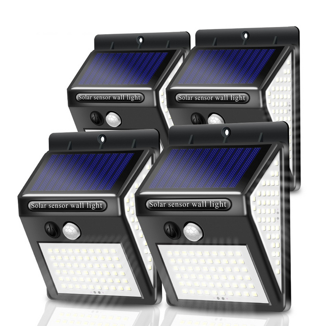 LED solaire intelligente extérieure étanche haut et bas éclairage lumineux décoration de jardin lumières solaires escaliers clôture lampe de lumière du soleil