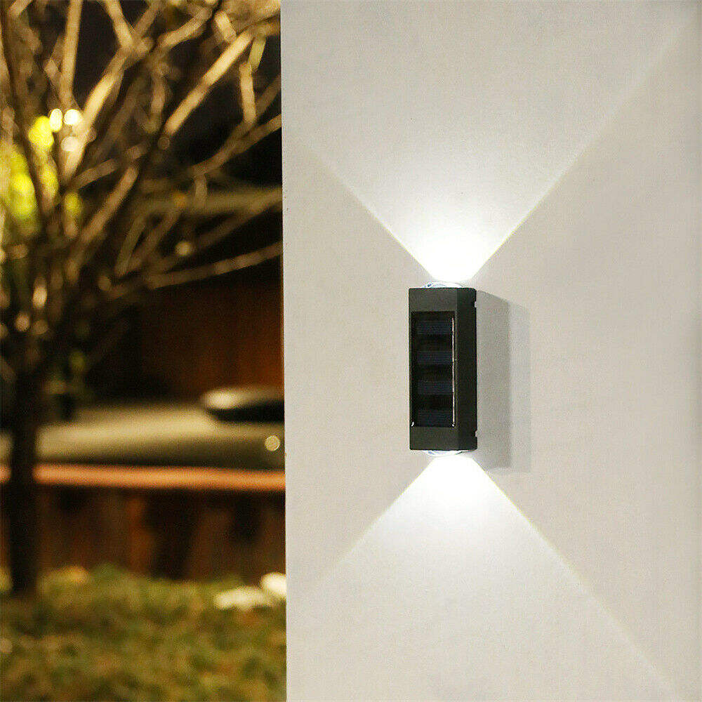 Solaire Led Lumières Extérieure Mur Lampe Décor Solaire Wandlamp Extérieur