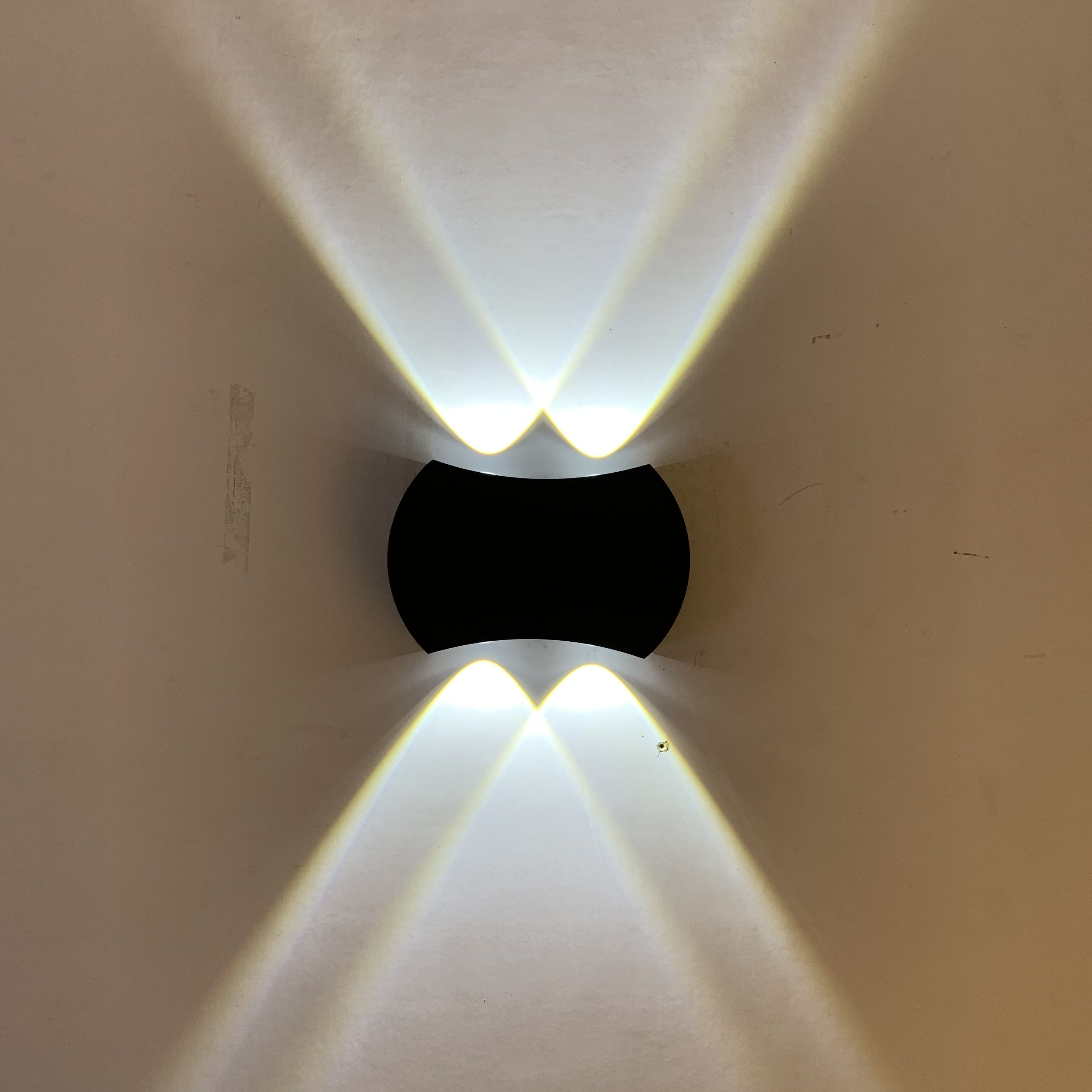 Moderne minimaliste extérieur intérieur hôtel allée couloir porte cour escalier porche LED étanche lune applique murale appliques extérieures