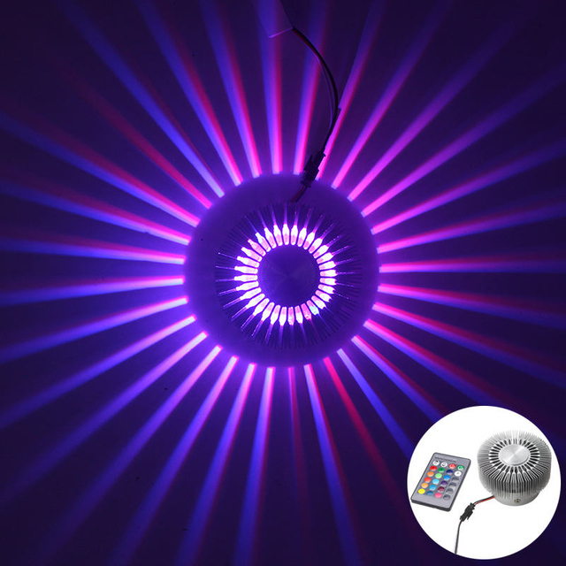 Éclairage intérieur rvb tournesol applique murale décorative pour la maison intérieur luminaire escalier lumière rvb applique murale Led