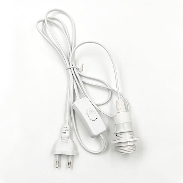 Haute qualité E27 E14 laiton porcelaine support de lampe en plastique douille Base LED ampoule terminale douille de plafond