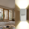5W 12W lampe à LED éclairage extérieur étanche applique murale moderne en aluminium haut et bas led applique murale extérieur jardin cour porche lumière