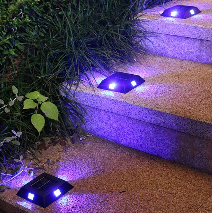 LED lumière solaire lumière du soleil extérieure lumière souterraine pelouse projecteur pont jardin enterré lumières voie décoration paysage lampe