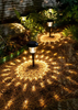 Batterie 600MA / 1000MA Lampe de pelouse solaire Lampe décorative solaire Lumière de jardin solaire Lumière de verre solaire Décoration de paysage de jardin Lampe de chemin insérée Polysilicium monocristallin