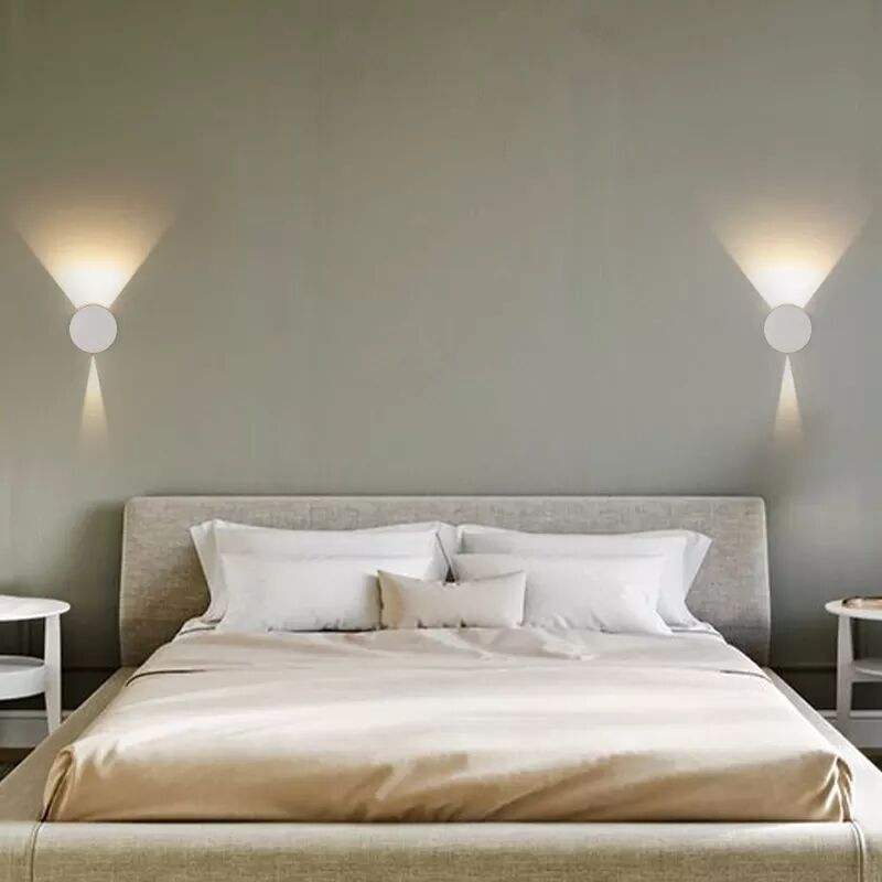 Applique murale pour hôtel LED intérieur décor à la maison applique murale en aluminium chambre lampe de chevet salon couloir salle d'étude décoration appliques murales