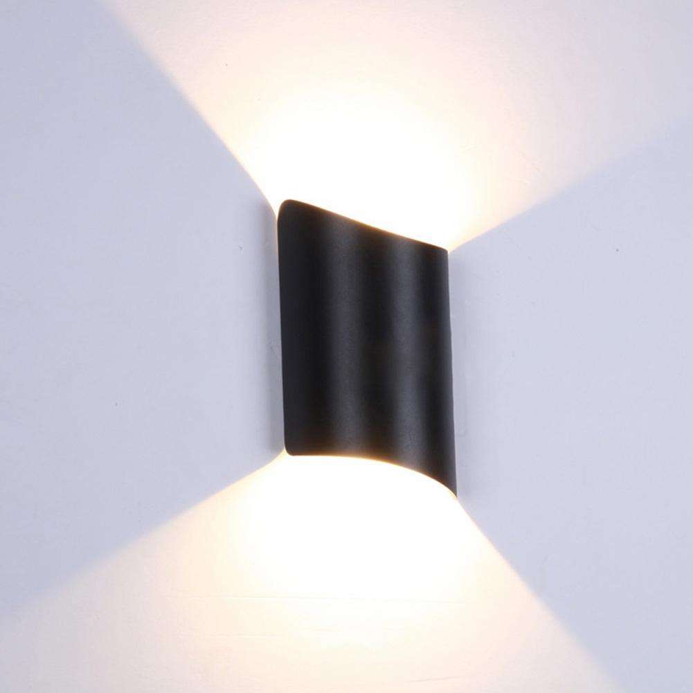 Lampe à LED moderne applique murale en carrelage et veilleuse intérieure décorative en aluminium appliques murales extérieures Lampe Murale éclairage