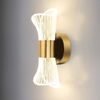Applique murale en acrylique moderne minimaliste salon chambre chevet couloir fond applique murale éclairage intérieur support lumière