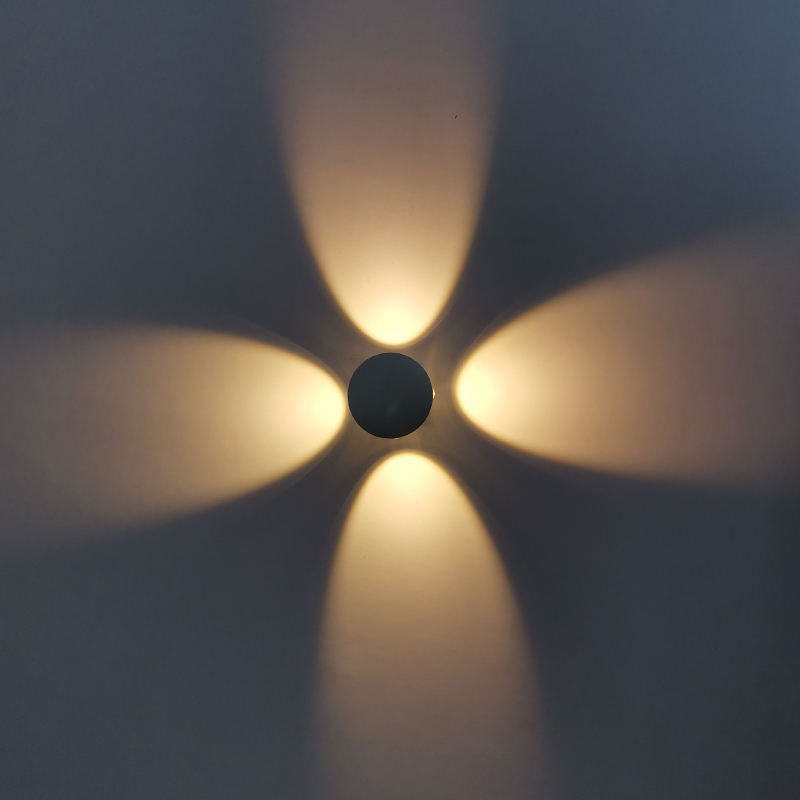 3w 4w 5w Applique murale d'intérieur moderne à LED de haut en bas Applique murale décorative