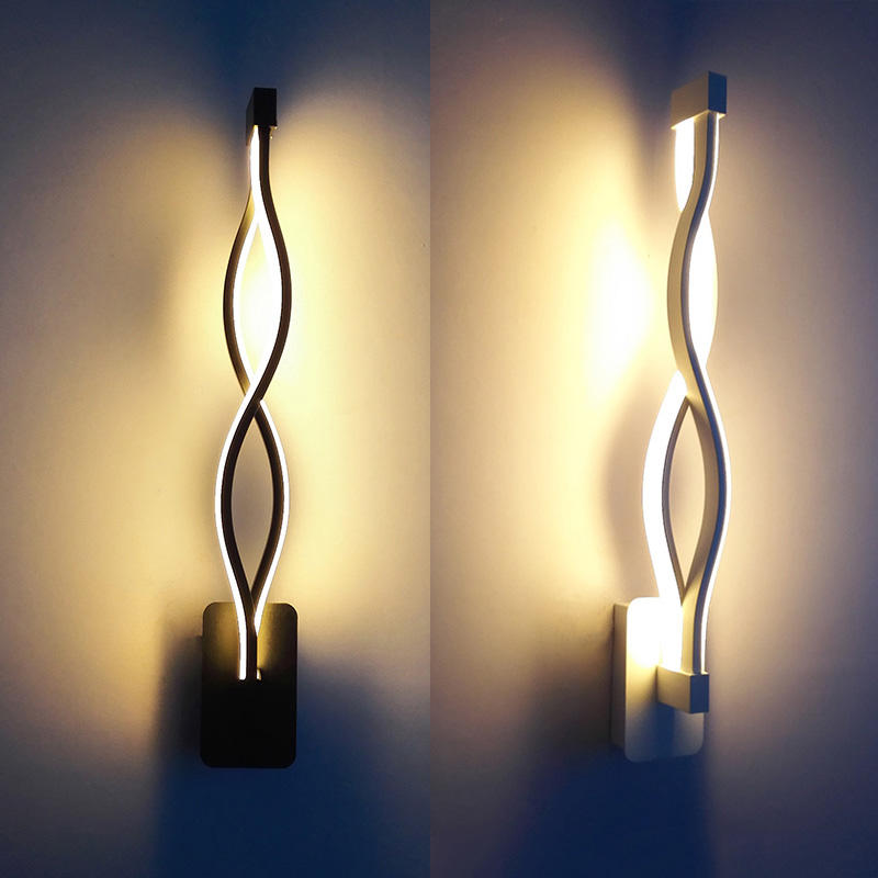 16W 21W 2.4G Lampe de chambre moderne Applique murale à ondes longues et veilleuse Led de haute qualité avec prix d'usine de haute qualité