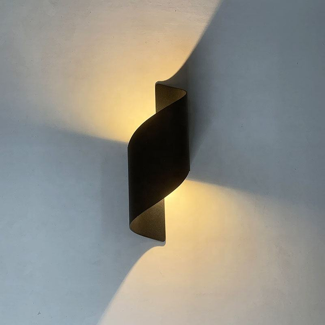 Moderne Mur Led Lampe Intérieur Escalier Luminaire Chevet Loft Salon Haut Et Bas Maison Couloir 12W Étanche Appliques Murales