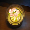 Fait à la main tulipe veilleuse thermorétractable Film bricolage matériel fleur artificielle tulipe veilleuse décor à la maison cadeau pour Gitlfriend