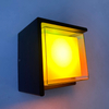 5W moderne LED lumière froide RGB avec contrôleur haut et bas éclairage Cube applique luminaire montage intérieur éclairage extérieur
