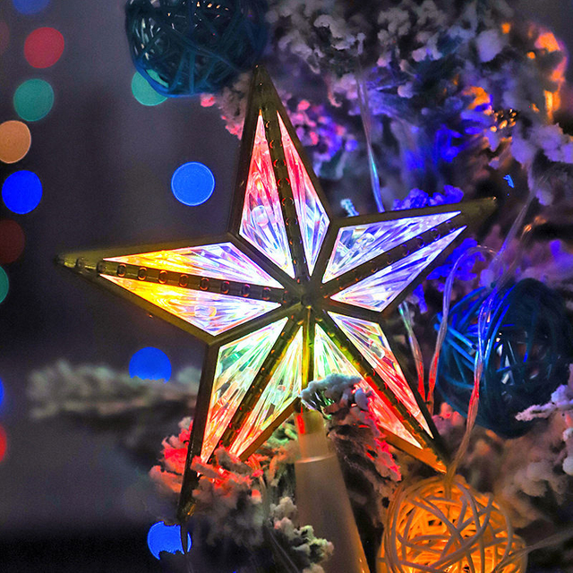 LED arbre de Noël Top Star Light applique murale LED extérieure applique murale LED extérieure