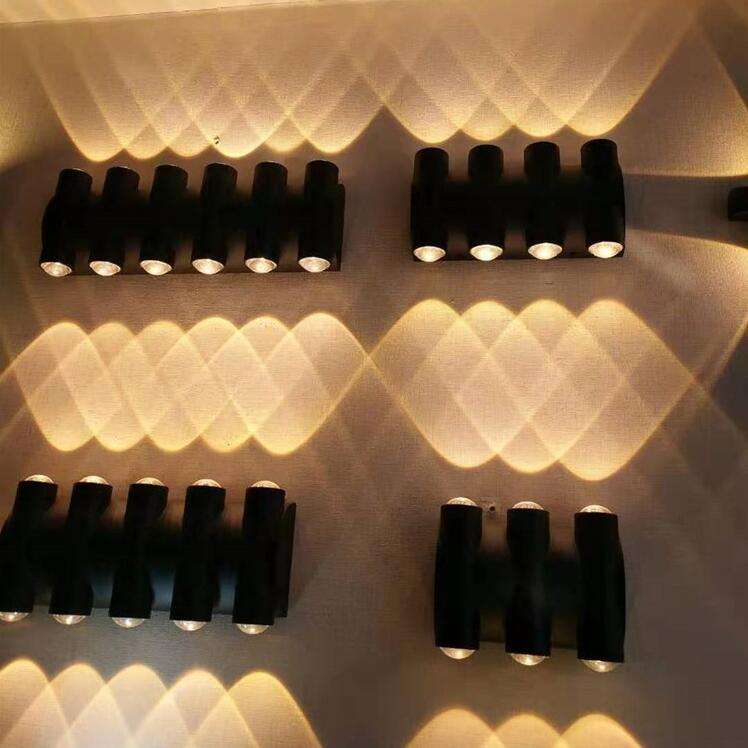 220 v 110 v applique extérieure jardin haut et bas applique murale étanche IP65 décoration de la maison éclairage porche lampe pour la maison