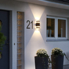 Applique murale LED extérieure étanche Style nordique moderne lampes murales intérieures salon porche lampe de jardin 9W 18W 110V 220V 230V