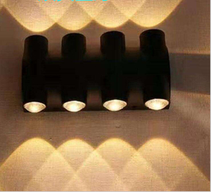 220 v 110 v applique extérieure jardin haut et bas applique murale étanche IP65 décoration de la maison éclairage porche lampe pour la maison