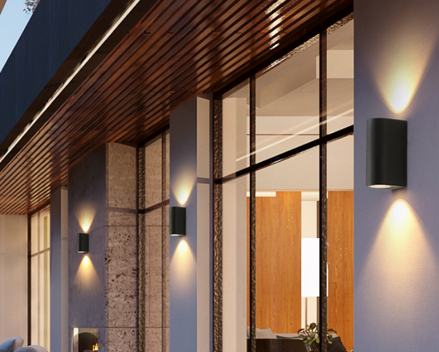 Design créatif lampe à LED 12W appliques murales intérieures étanche extérieur moderne nordique applique intérieur Homall E décor lampara
