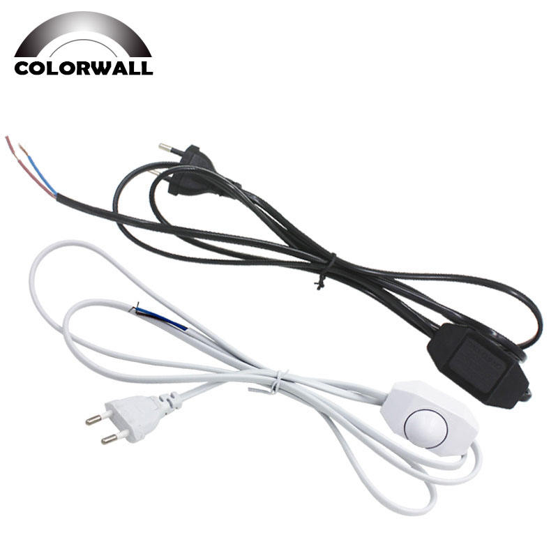 Vente chaude 301 Bouton Dimmable Interrupteur EU Plug Fil 301 gradateur US Plug AC110-220V 1.8M fil