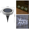 Moderne capteur de mouvement sécurité énergie d'urgence étanche jardin solaire maison lumière led solaire alimenté extérieur applique murale
