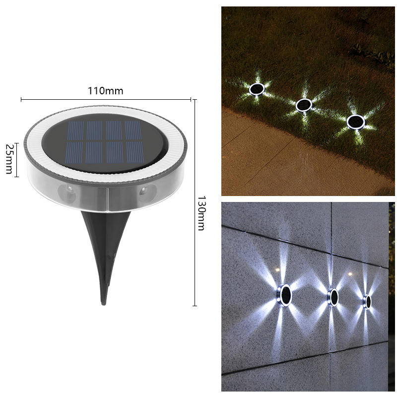 Moderne capteur de mouvement sécurité énergie d'urgence étanche jardin solaire maison lumière led solaire alimenté extérieur applique murale