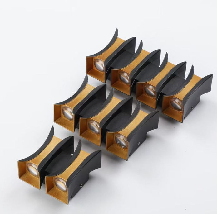 Lampes murales en verre de jardin luminaire extérieur extérieur rétro IP65 étanche LED pour maison porche couloir passerelle et porte Patio