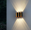 Lampes murales en verre de jardin luminaire extérieur extérieur rétro IP65 étanche LED pour maison porche couloir passerelle et porte Patio