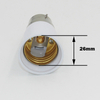 E27 à B22 prise accessoires d'éclairage base prise adaptateur convertisseur pour lampe à LED ampoule baïonnette vis ampoule