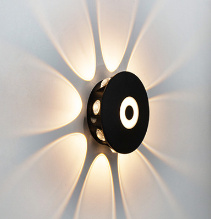 Moderne Simple créatif extérieur étanche applique LED cour lampes porte lampe terrasse balcon jardin applique murale nordique Lampa